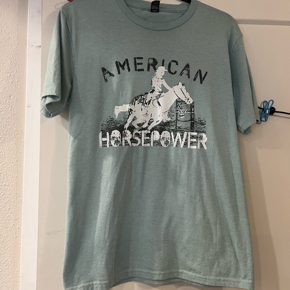 American Horsepower Coors Banquet Graphic Tee - Mens Small